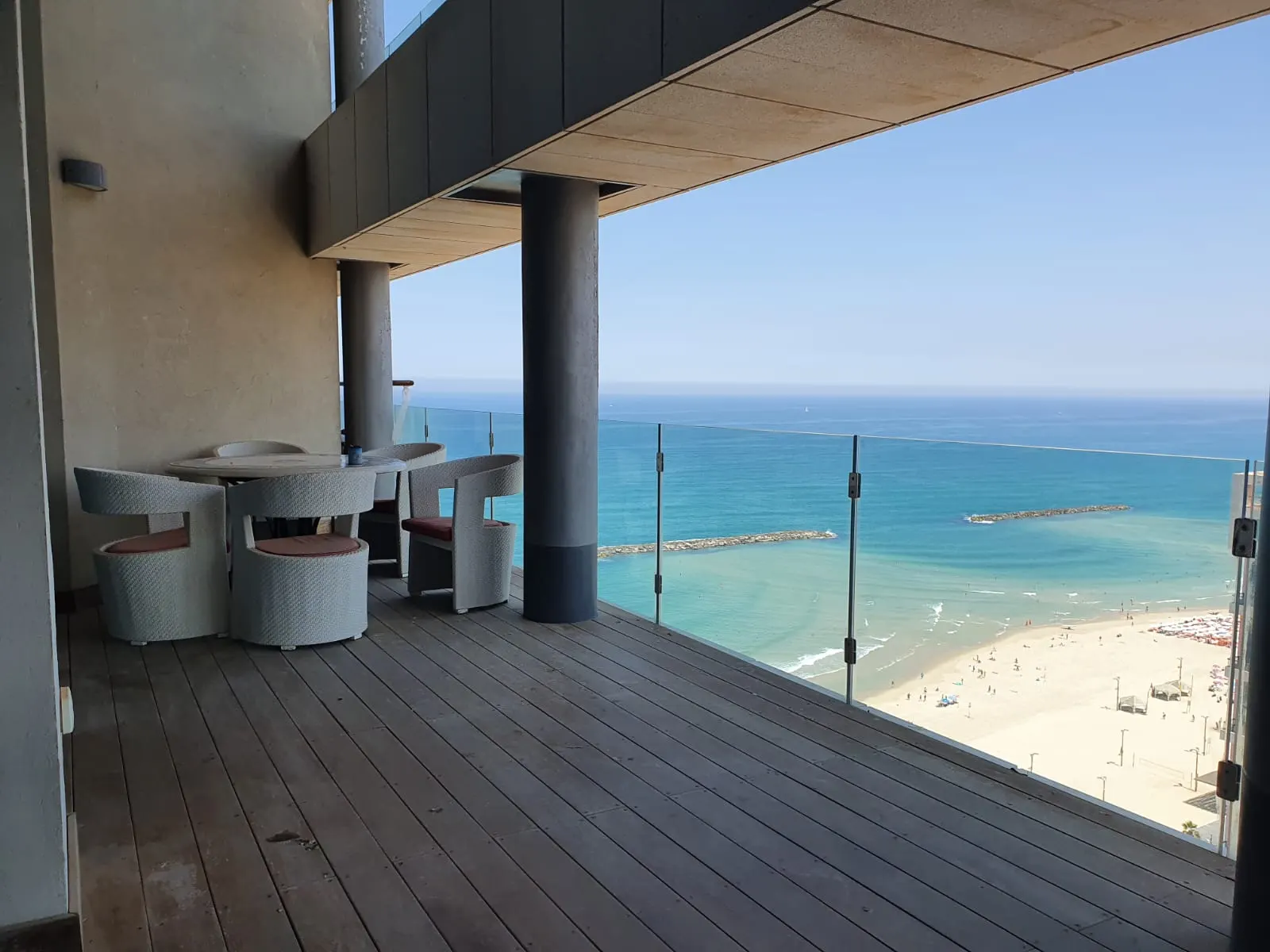 Duplex Sea-Front Residence in a Luxury High-Rise, Tel Aviv