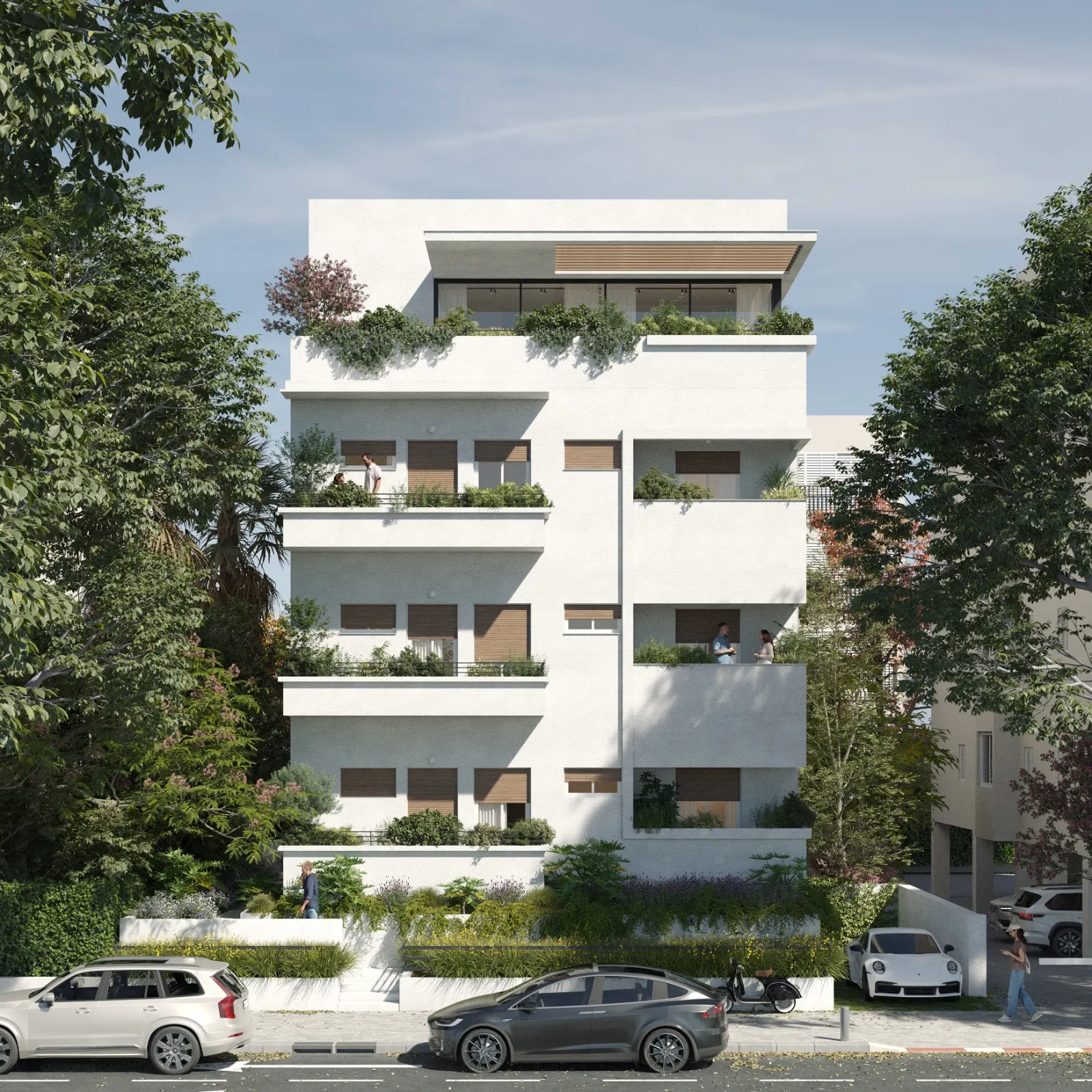 New Bauhaus Development – Apartments & Penthouse Near Rothschild Blvd, Tel Aviv