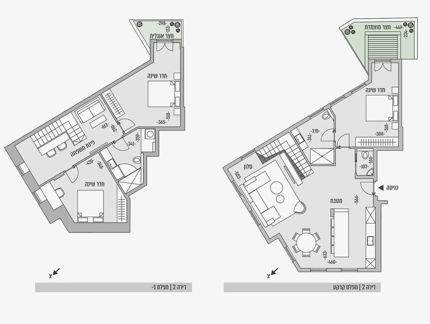 Neve Tzedek — floor plan 1